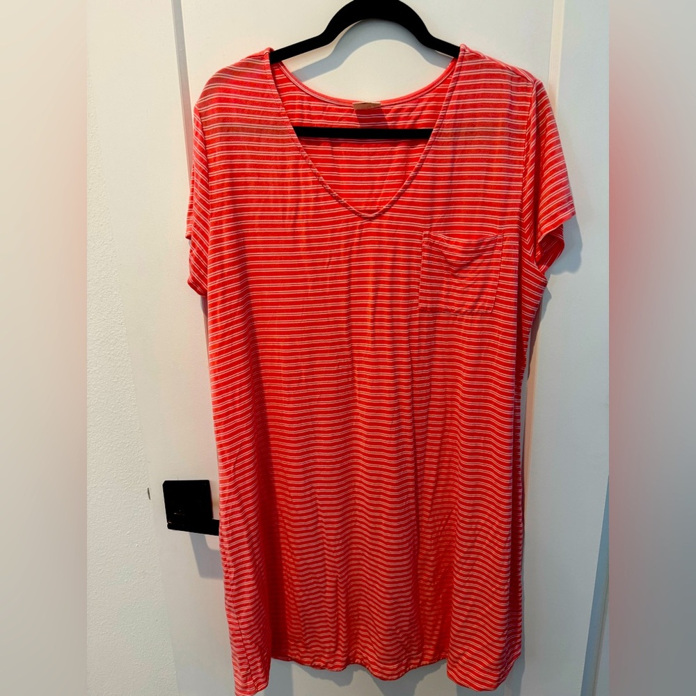 SOMA Intimates Short Sleeve Sleep Shirt XL